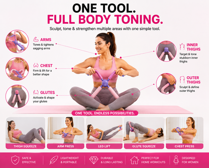 Thigh Master – Inner Thigh & Arm Toning Trainer
