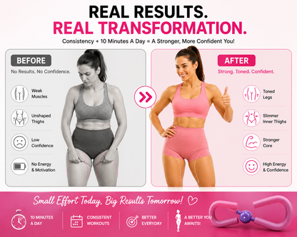 Thigh Master – Inner Thigh & Arm Toning Trainer