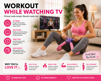 Thigh Master – Inner Thigh & Arm Toning Trainer