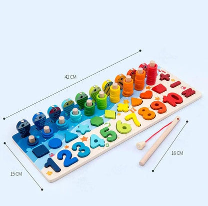 Jeankise Board - Wooden Educational Table