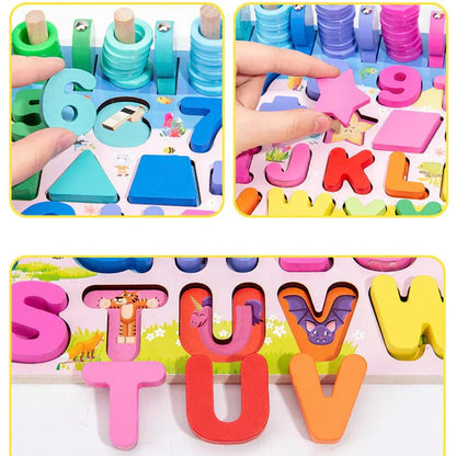 Jeankise Board - Wooden Educational Table