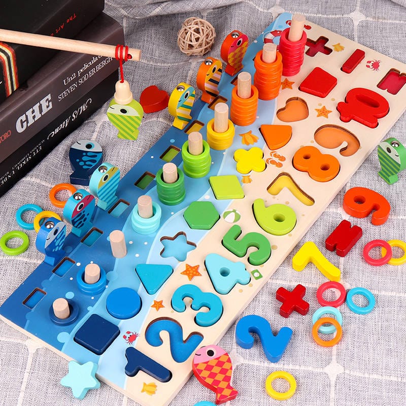 Jeankise Board - Wooden Educational Table