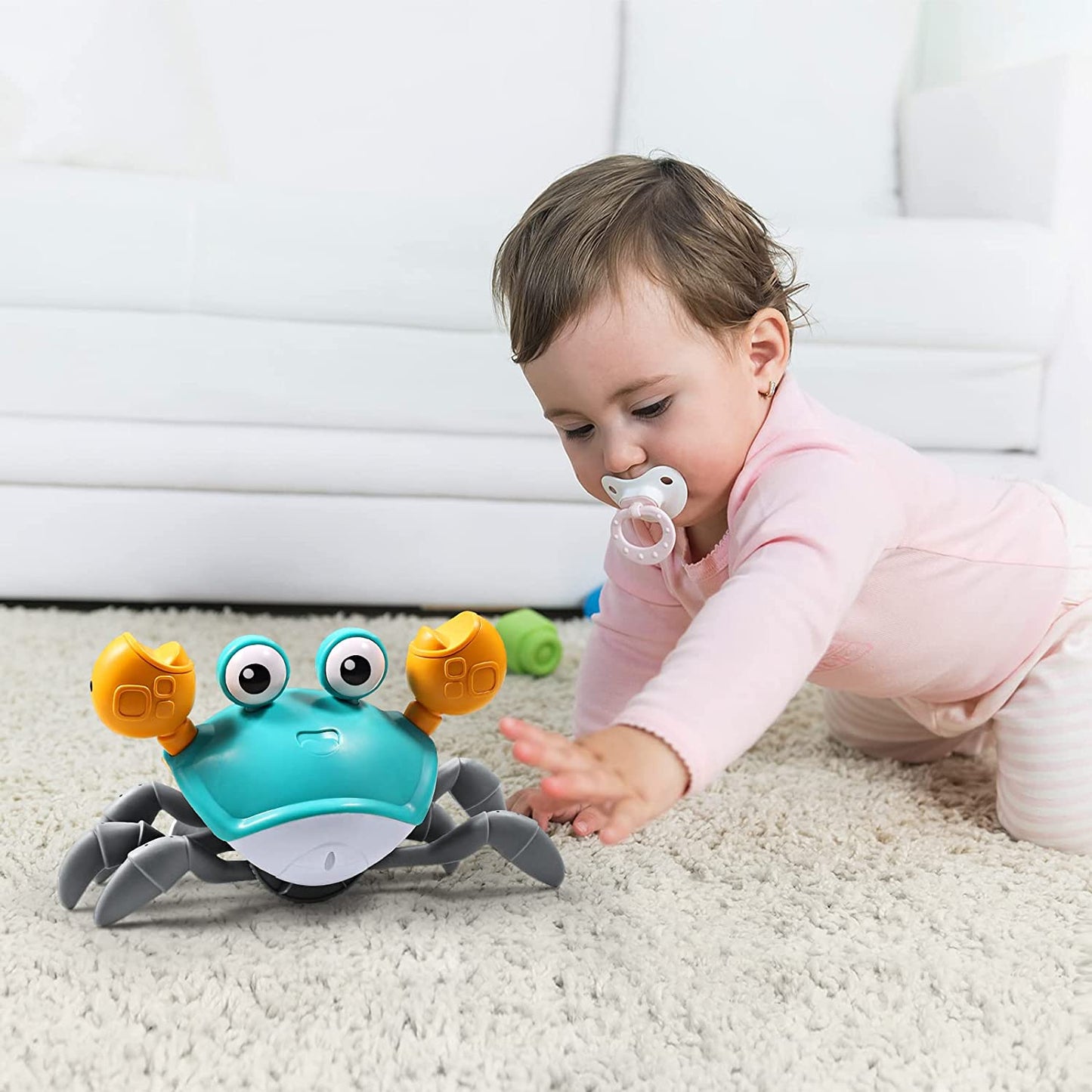 Jeankise™ Interactive Crawling Crab