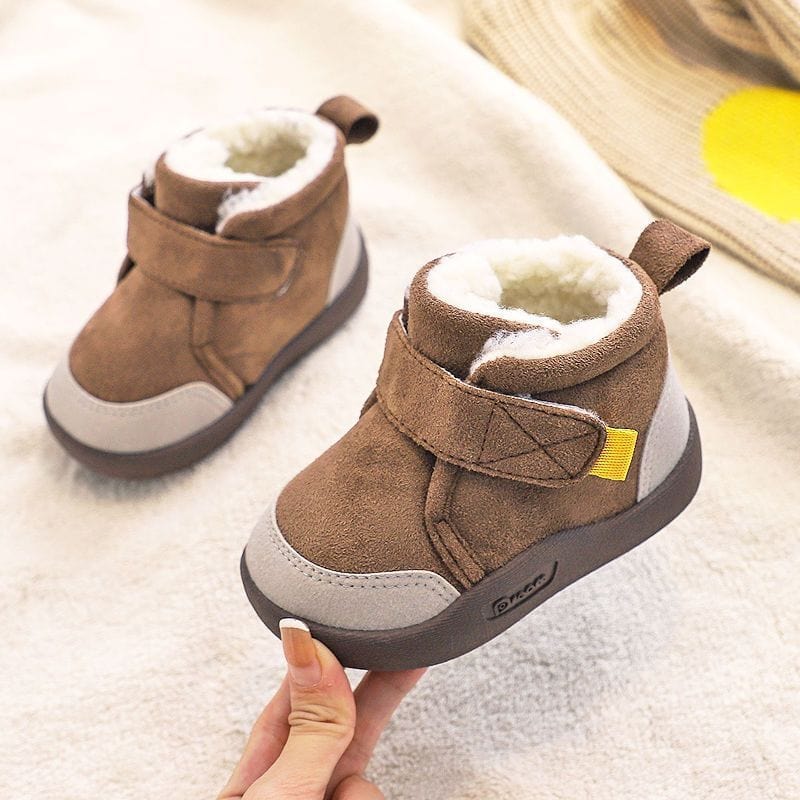 Jeankise™ Infant Winter Boots – Plush and Soft Sole Baby Snow Shoes